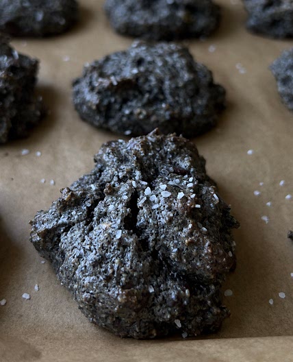 Black Sesame Luteal Support Cookies