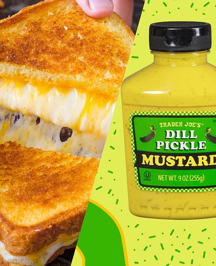 Pickle Flavored Grilled Cheese
