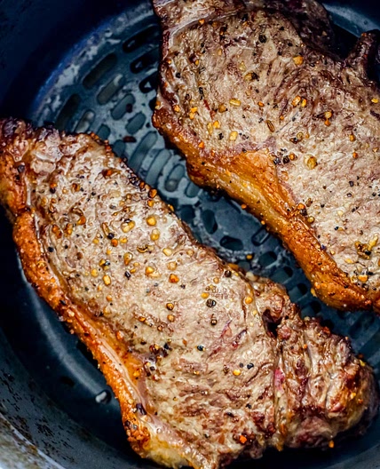 Petite Sirloin Steak, air fried