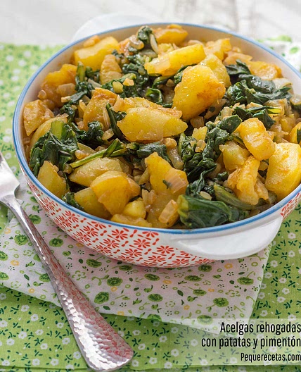 Acelgas rehogadas con patatas