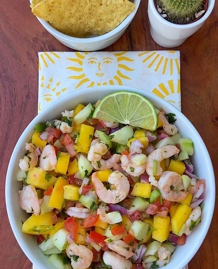 Mango Shrimp Ceviche🍤🥭