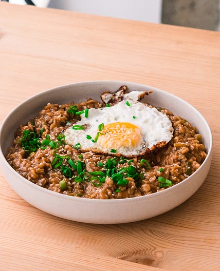 $0.60 Miso Oatmeal
