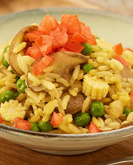 Super savoury mixed-veg rice