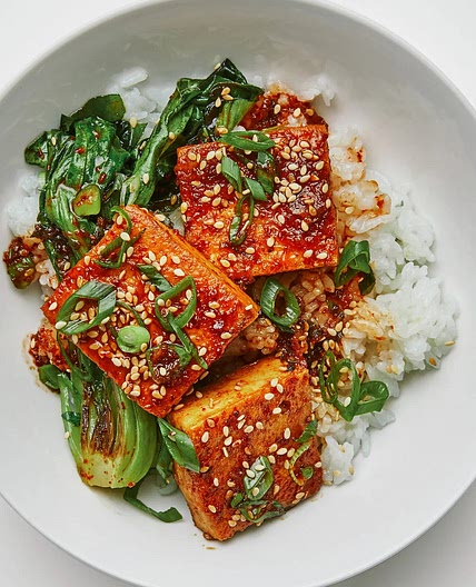 Spicy braised tofu