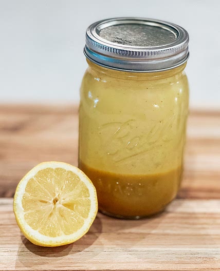 Hot Honey Dijon Salad Dressing
