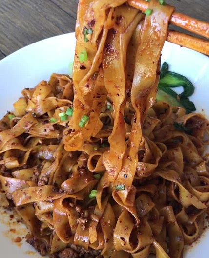 Spicy Noodles aka DanDan Noodles