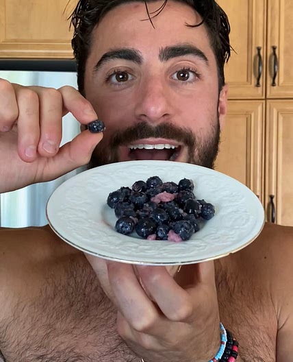 Healthy Sour Candy - Blueberries