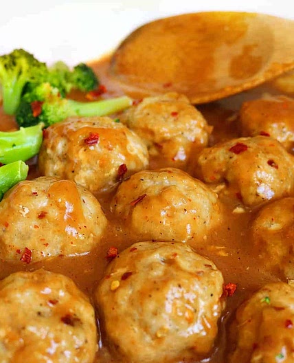 General Tso Chicken Meatballs- Regular and Low Carb Version