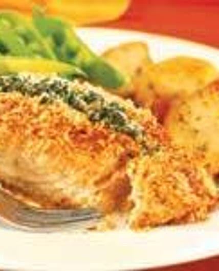 Filet de saumon garni aux épinards et au fromage à la crème | Coup de Pouce