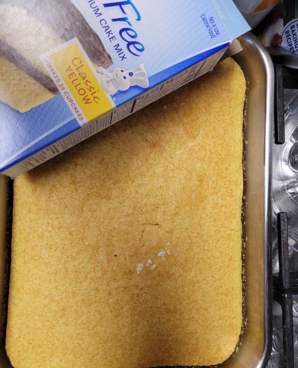 Ninja oven Sugarfree cake mix