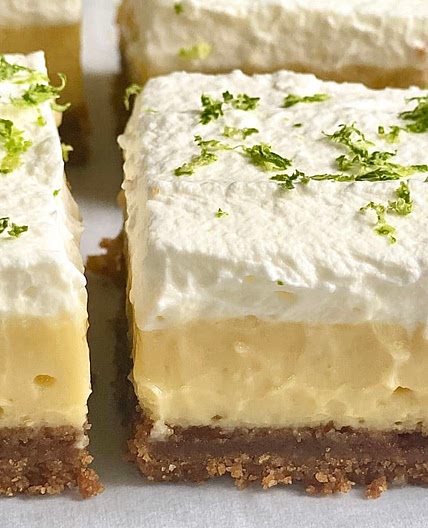 Triple-Layer Key Lime Pie Bars