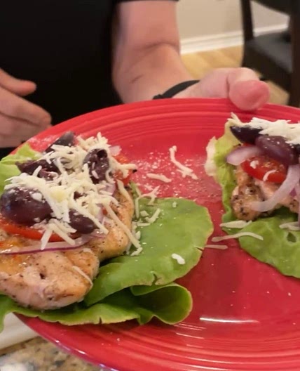 Italian Grilled Chicken Wrap