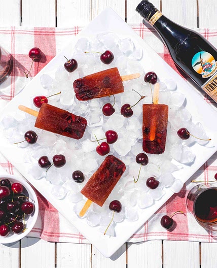 Fanciulli Cherry Popsicles