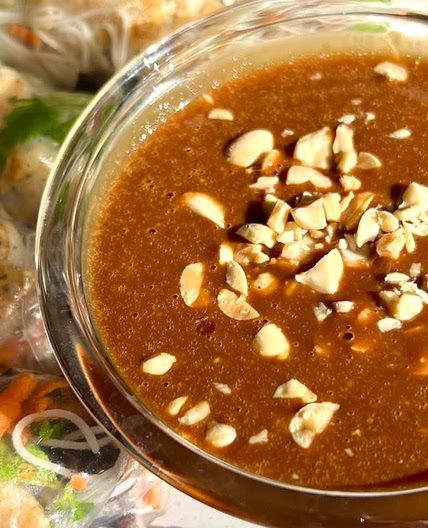 Thai Inspired Peanut Dipping Sauce