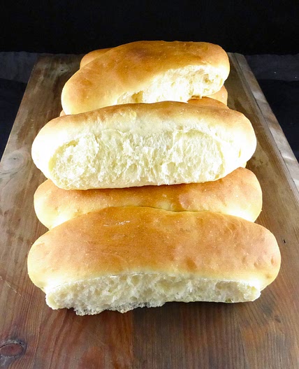 Super Soft Spelt Flour Hot Dog Buns