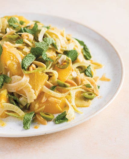 Fennel-Orange Salad with Harissa and Yogurt