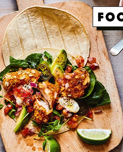 Crispy cod tacos recipe