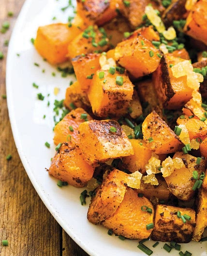 Roasted Butternut Squash with Ginger and Five-Spice