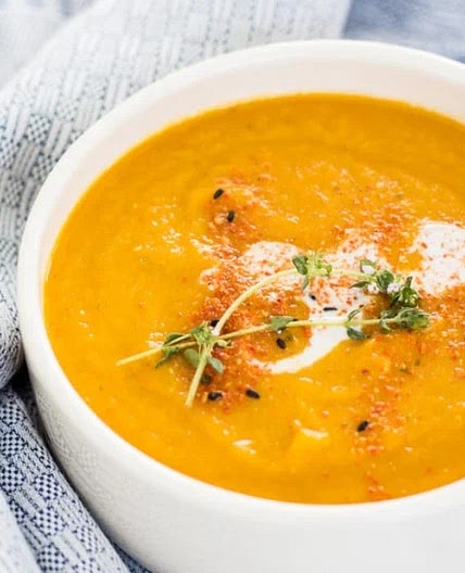Creamy Pumpkin-Carrot Soup