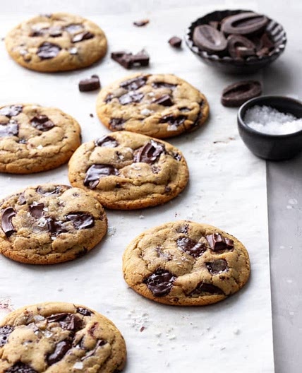 Olive Oil & Sea Salt Chocolate Chip Cookie