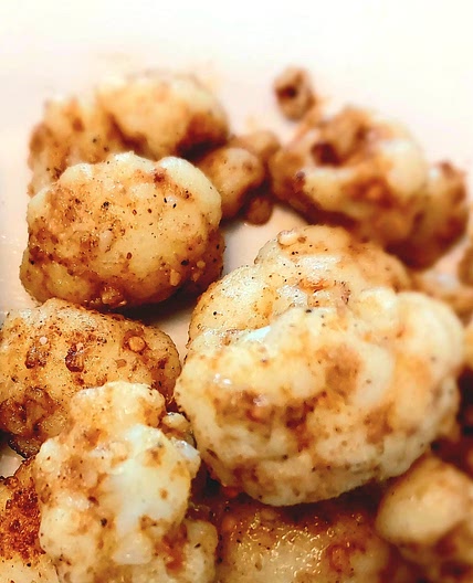 Seasoned fried cauliflower