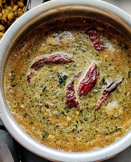 Rasam (with home-made rasam powder)
