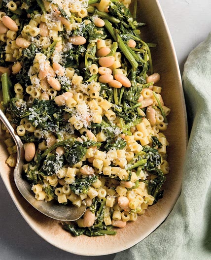 Broccoli Rabe with White Beans and Ditalini