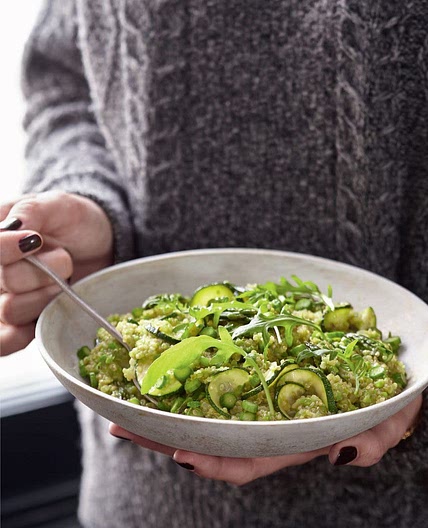GREEN QUINOA RISOTTO