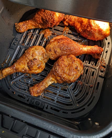 Asian Flavors on Air Fried Drumsticks