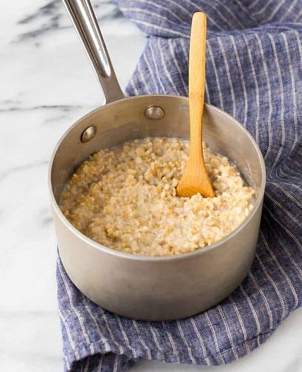 Quick Steel Cut Oats, stove top