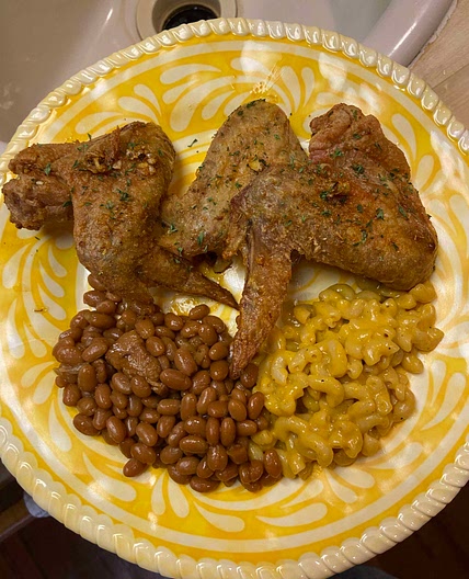 Crispy party wings 