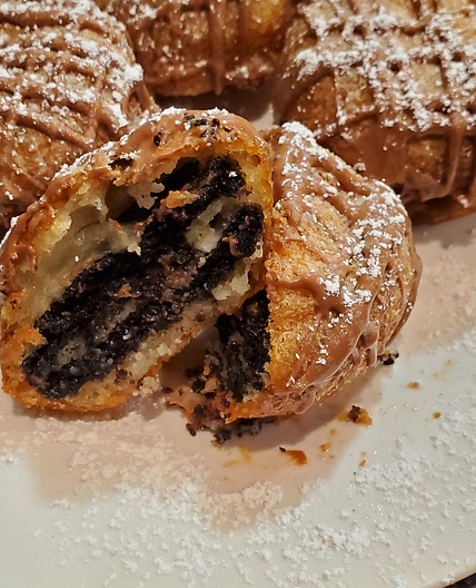 Deep fried Oreo/ Twinkee batter
