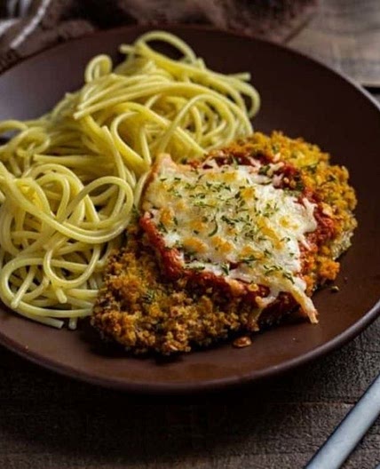 Air Fryer Veal Parmesan