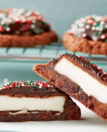 Peppermint Pattie Snowdrifts Are the Best Christmas Cookie Idea for Chocolate Lovers