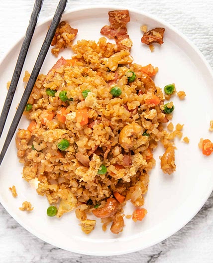Quick and Healthy Cauliflower Fried Rice