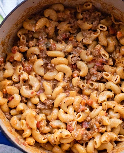 Taco Pasta with Beef (One-Pot)