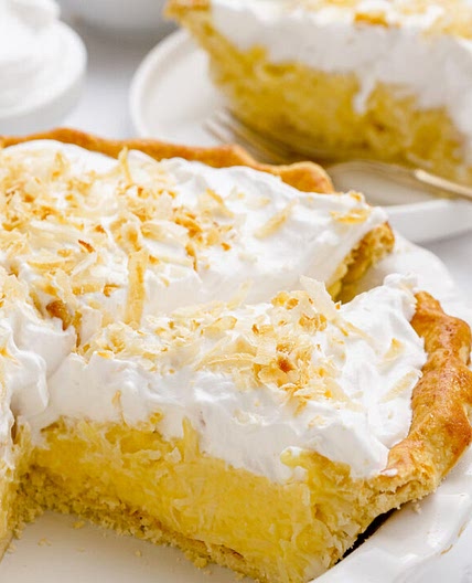 Old Fashioned Coconut Cream Pie