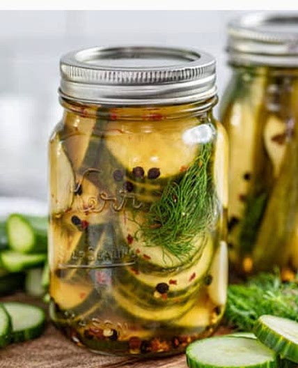 Easy Overnight Refrigerator Pickles