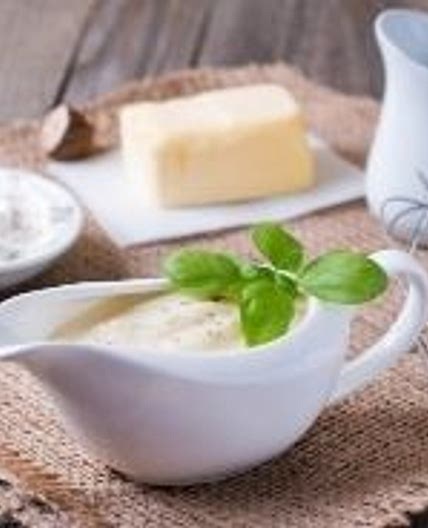 White sauce in microwave