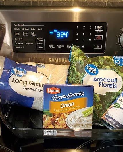 Cheesy French Onion Dip Chicken Casserole - Total Cost $16.60