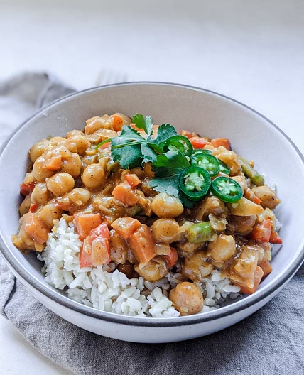 Easy chickpea curry