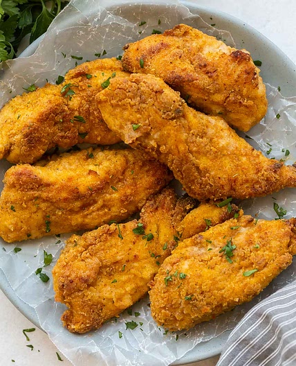 The Best Oven-Fried Chicken
