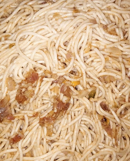 Spaghetti à la sardine