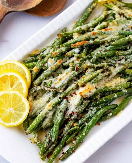 Garlic Parmeseasn Green Beans