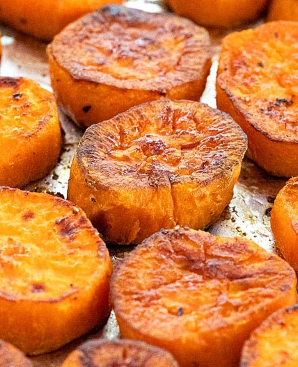 Oven Roasted Sweet Potatoes
