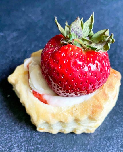 Puff Pastry Strawberry Tart