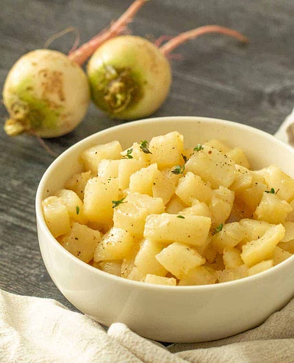 Glazed Turnips