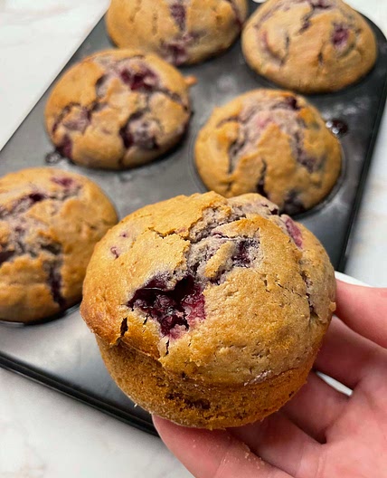 Cherry muffins 