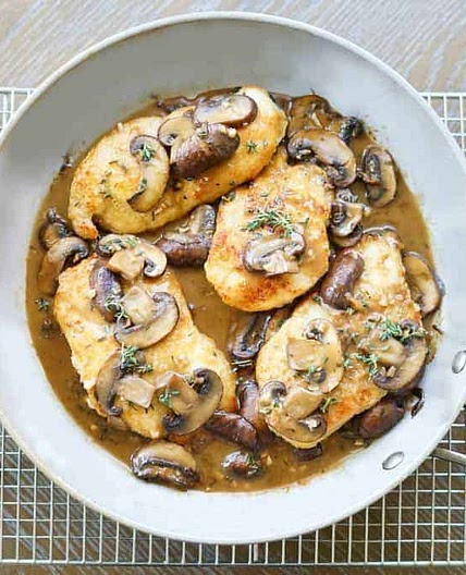 Chicken Marsala (Paleo, AIP, Whole30)