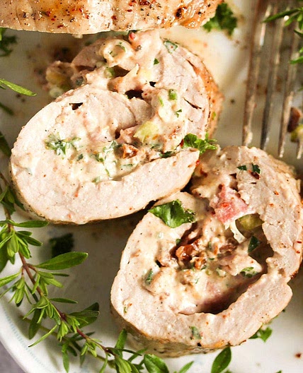 Stuffed Pork Tenderloin